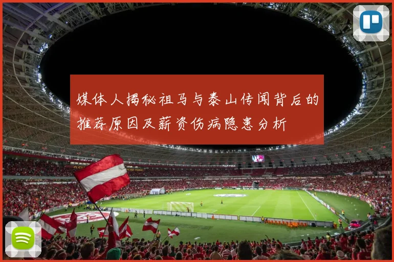 媒体人揭秘祖马与泰山传闻背后的推荐原因及薪资伤病隐患分析